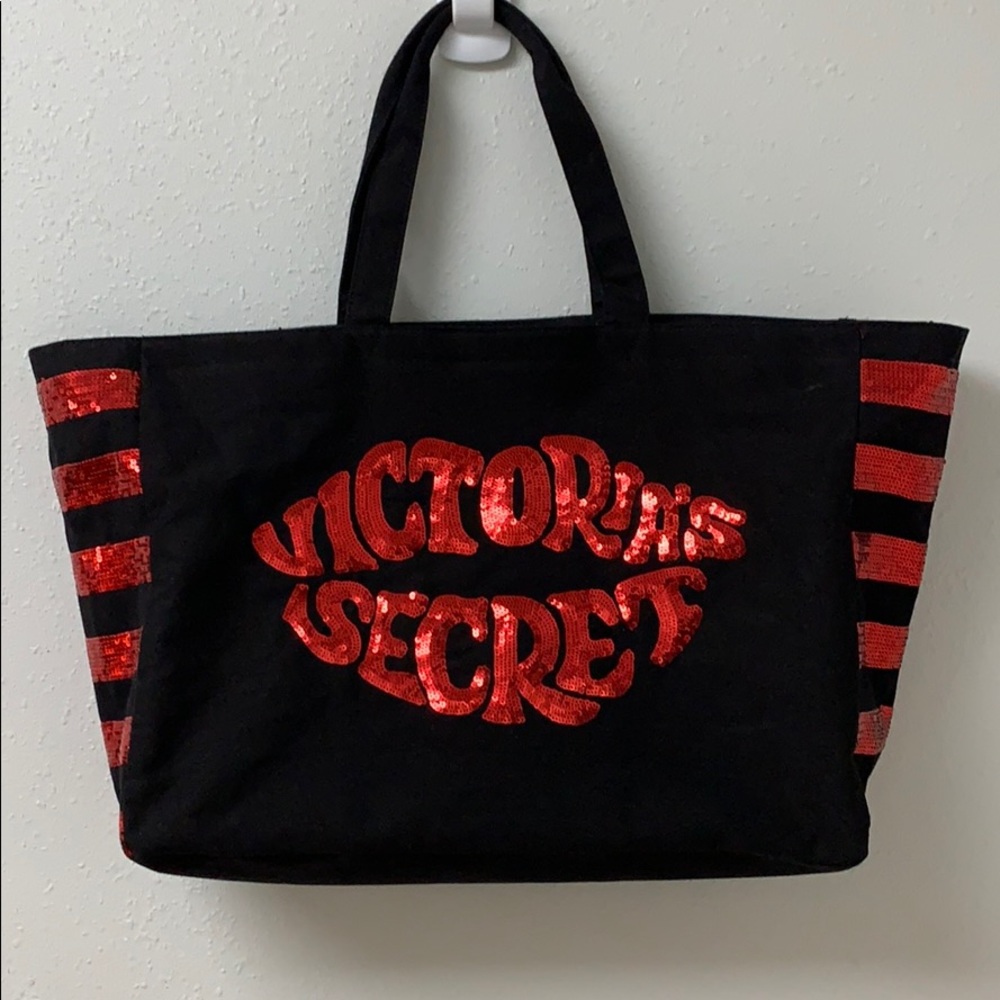 Victoria’s Secret Large Sequin Weekender Tote